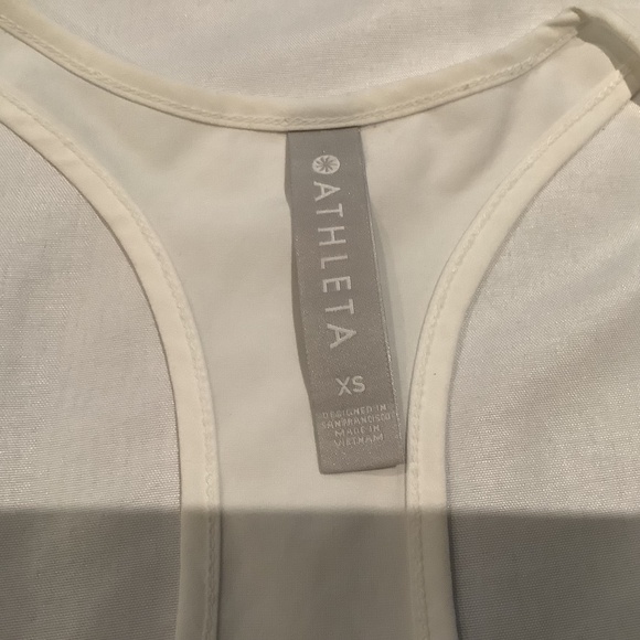 Athleta Yosemite Tank Top in Bright White Size XS - Picture 7 of 9